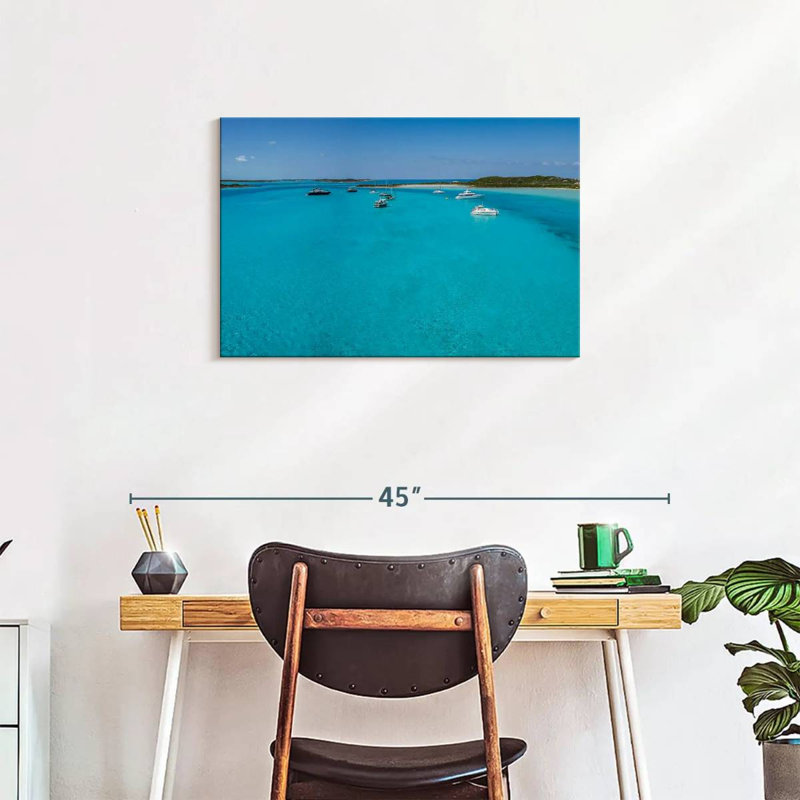 Gillard The Exumas Bahamas, H 20 po x l 30 po