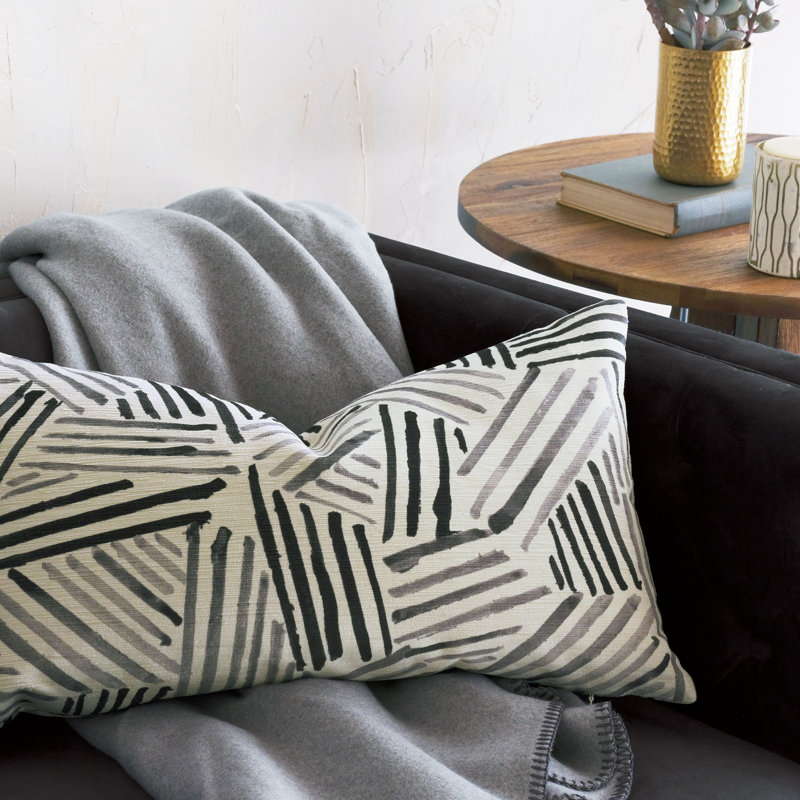 Housse et insert de coussin rectangulaire Giacometti