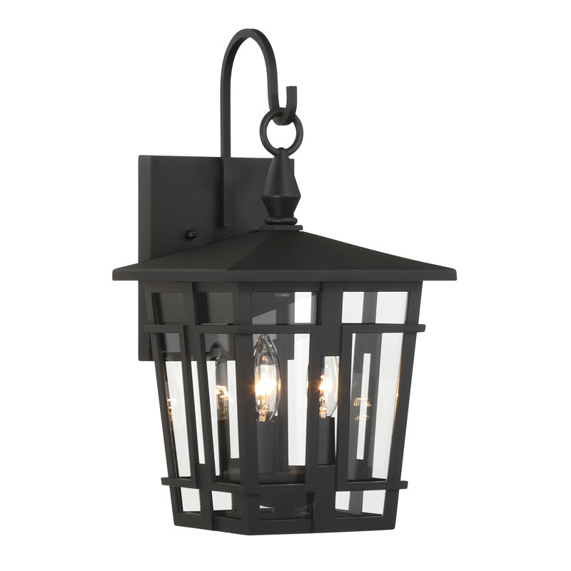 3 LIGHT OUTDOOR WALL SCONCE