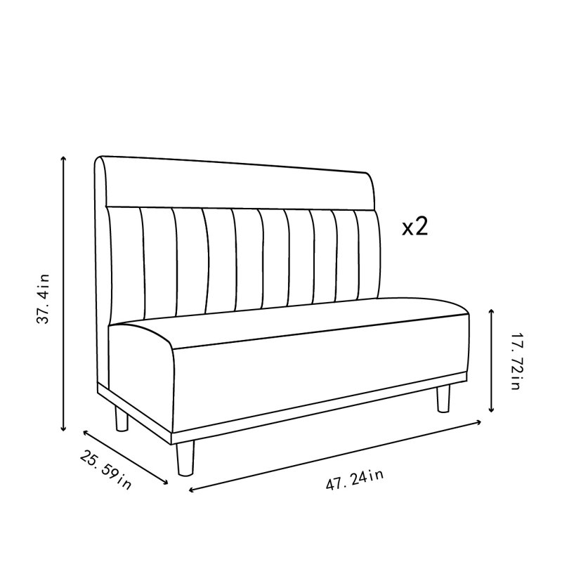 Banc de rangement Michall