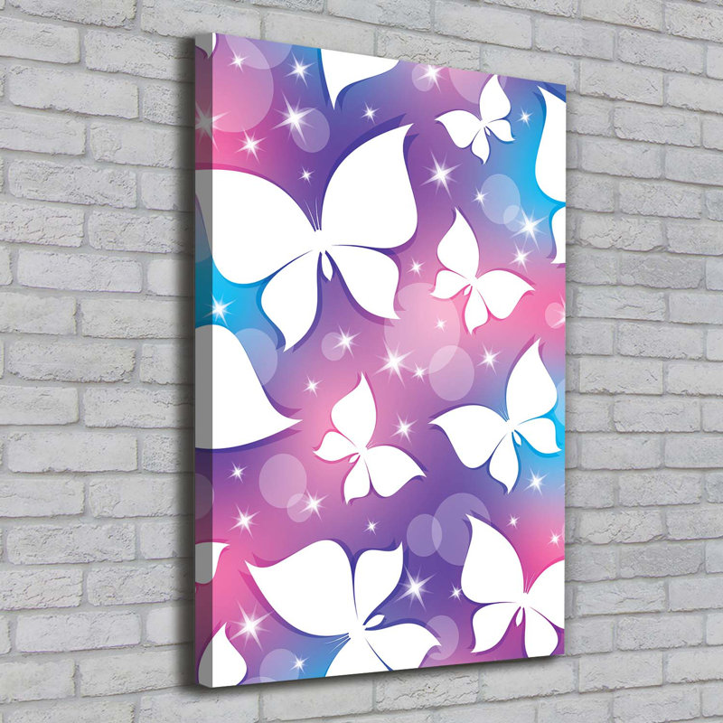 Butterflies - Wrapped Canvas Print