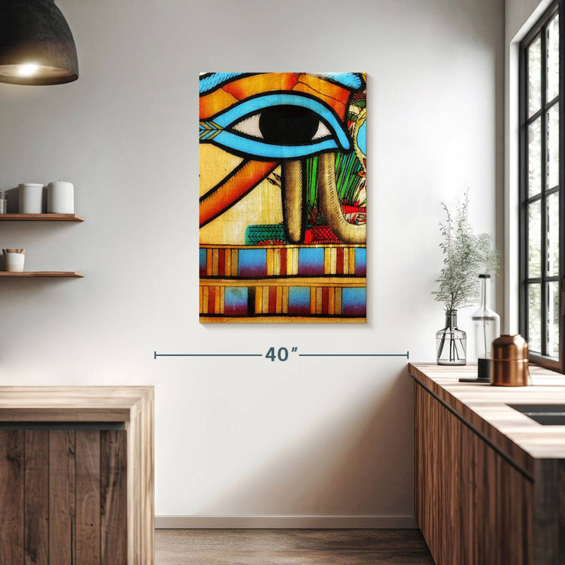 Keiri Abstract Eye, 39" H x 26" W
