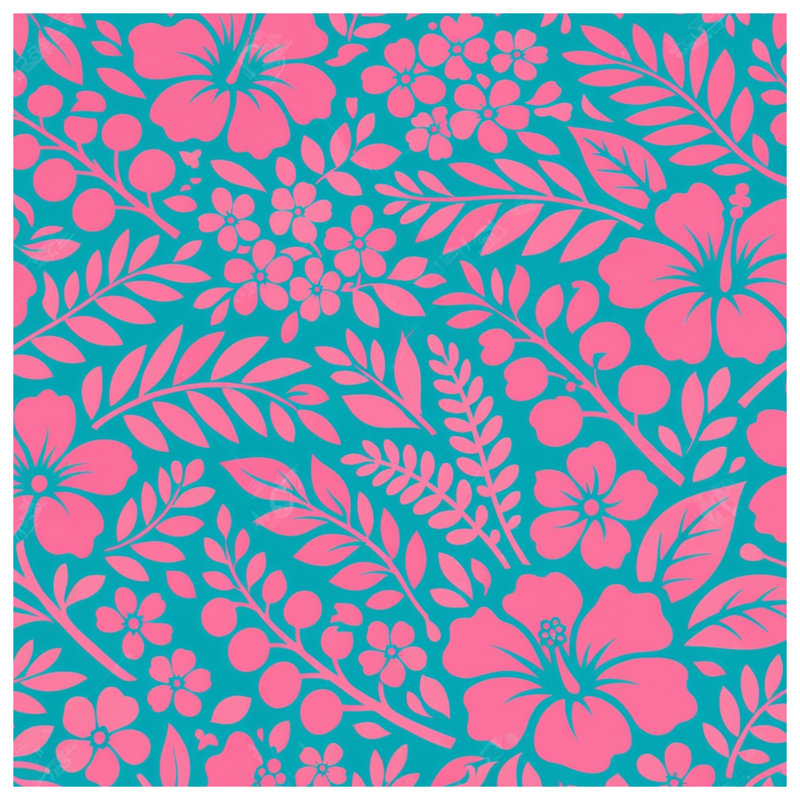 Édredon rose à motif floral, Twin Extra Long
