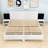 Wood Floating Platform Bed with LED Lights and Built-in Nightstands-1369236731-1369236729