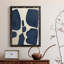 Toile encadrée bleue de qualité supérieure - Prêt à accrocher-381508168-381508169