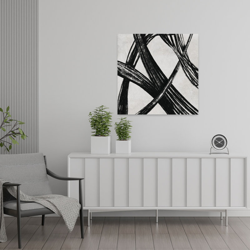 Art contemporain contemporain abstrait, H 24 po x l 24 po