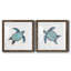 Bulle bleue tortue I - ensemble de 2 reproductions d'art-494887773-494887841