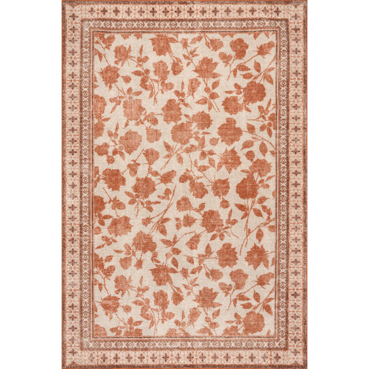 Botanica Hand-Tufted Botanical Wool-Blend Rug