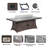 Ikisha Rectangular 8 - Person 71" Long Dining Set with Cushions