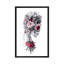« floral crâne series », impression sur toile-21404673-74621222-74621221