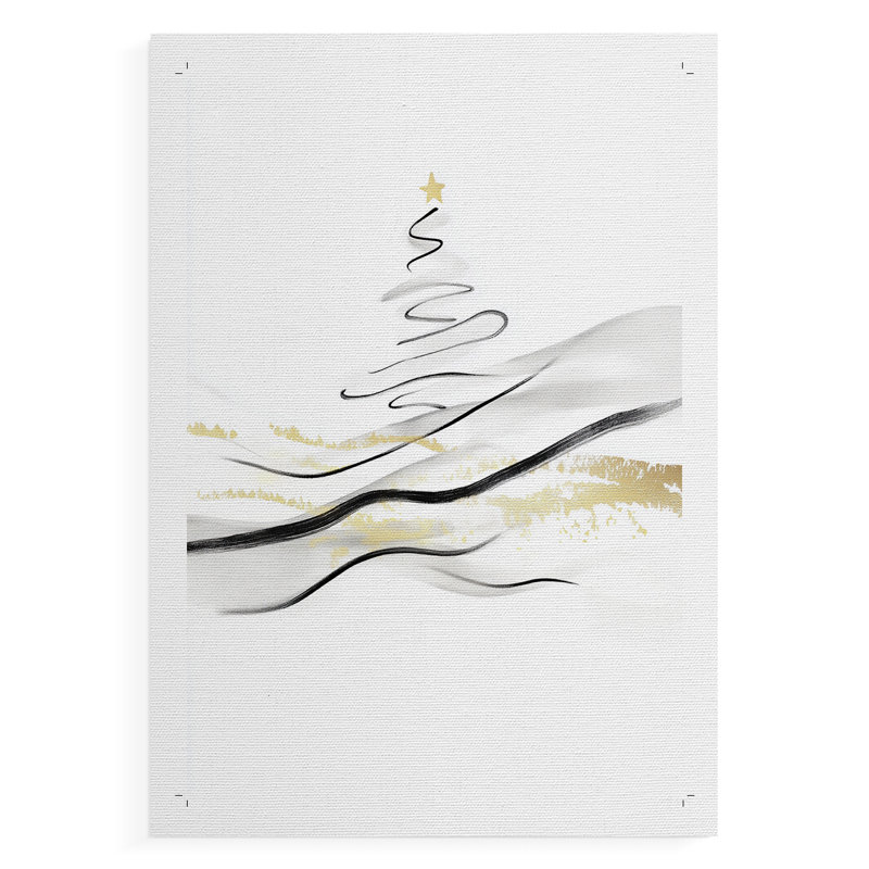 Fêtes de Noël, art CDxxxi - impression sur toile seulement - non encadrée, H 27 po x l 18 po