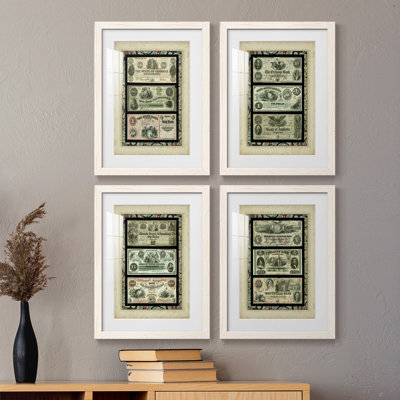 Argent I - ensemble de 4 reproductions de cadres photo