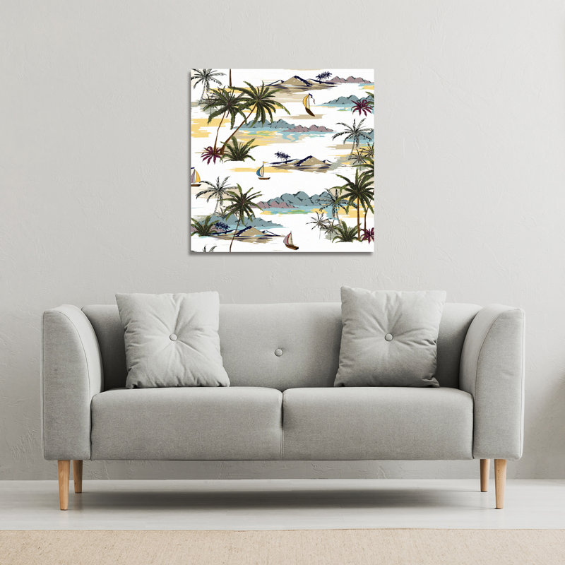 Andrew Lee - Wrapped Canvas Print, 77cm H x 77cm W x 4cm D