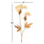 20" Cream Plush Clover Spray; Cream