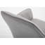 Beaury Fabric Armchair in Grey