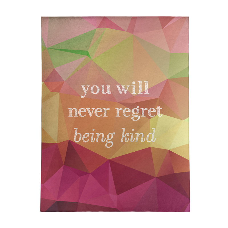 Tapis en chenille synthétique Quotes, Rectangle 5 pi x 7 pi