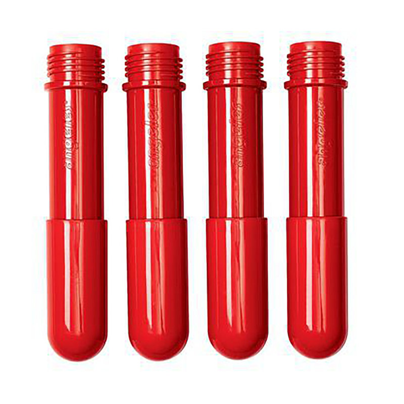 BASELINE Extra Table Legs 4 Pack, 14", Candy Apple Red