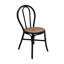 Ensemble de 2 chaises de salle à manger en rotin et chaises de cuisine