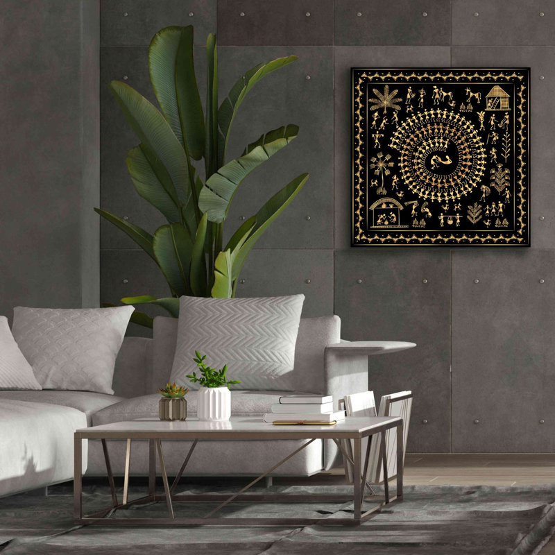 «Africania Converted» par Epic Portfolio, estampe numérique sur toile, H 37 po x l 37 po x P 1,5 po