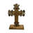 St Charles Table Cross - Natural with Silver Foil