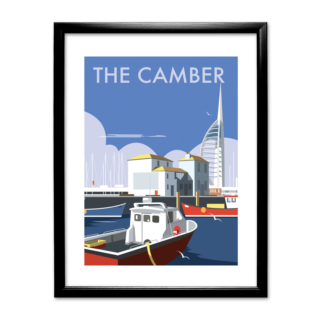 Dave Thompson - Single Picture Frame Print on Canvas