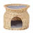 Dayanaira Orthopedic Polyester Nest / Cave Hooded Cat Mat Nest Bolster Pet Bed-193219579