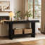 63" Solid Wood Console Table, Farmhouse Entryway Table For Hallway, Entrance, Living Room, Easy Assembly-1838676638