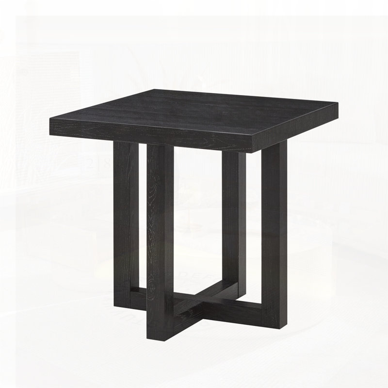 Table de bout contemporaine, Noir