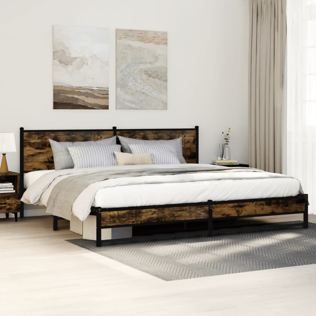 Vidaxl Metal Bed Frame Without Mattress