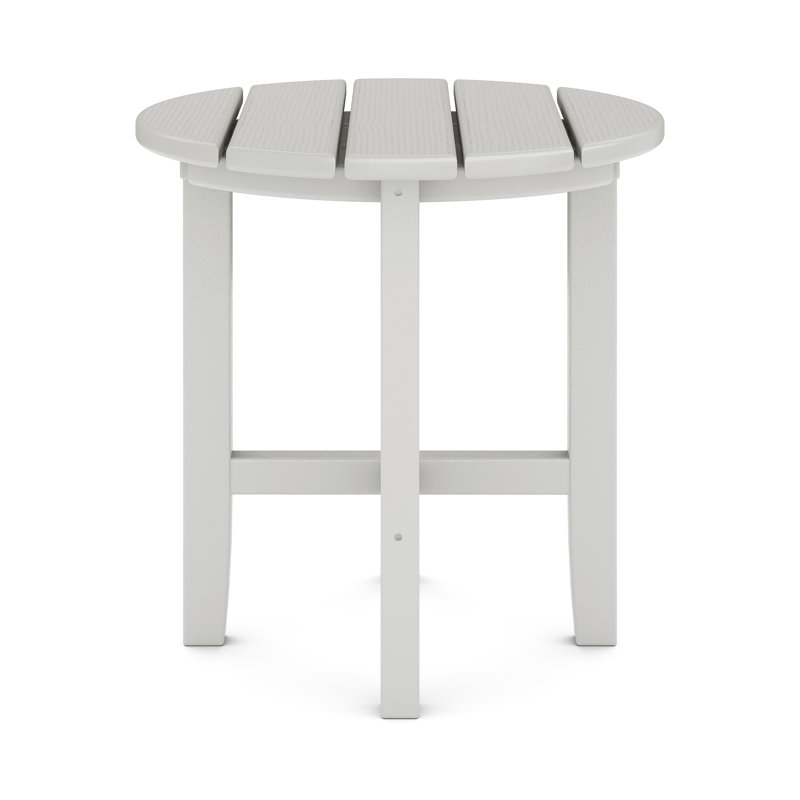 Table d'appoint ronde Iser, Gris héron, Gris héron