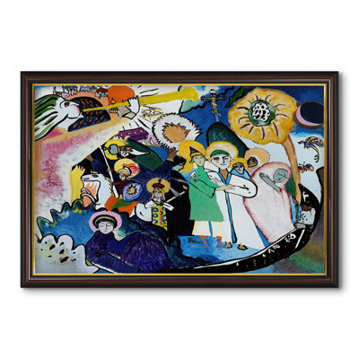 «All Saints Day I» - Wassily Kandinsky - Toile encadrée sur mesure
