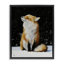 «Blissful Fox with Snowflakes», art mural encadré par Mark Kelso-796930561-793423532