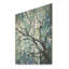 Arbre de tilleul bleu printemps - impression sur bois-1003770882