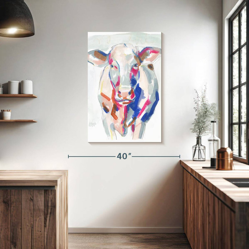 Fluorescent Farm I, 39" H x 26" W