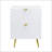 Canesha 2-Drawer Nightstand in High Gloss-1360340230