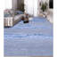 Tapis bleu de haute qualité noué à la main-106952239