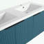 Wall Mounted Bathroom Vanity with Resin Double Sink and 3 Soft-Close Doors-1486899092