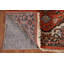 Tapis de couloir indien orange 3x12