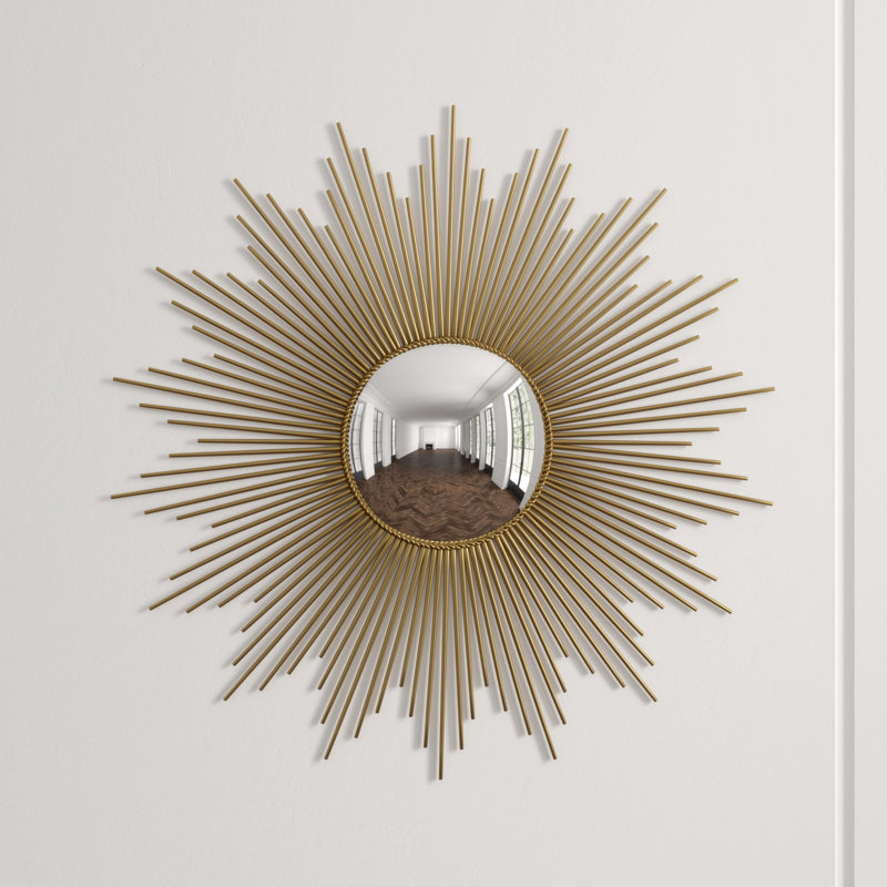 Sunburst Mirror, Gold