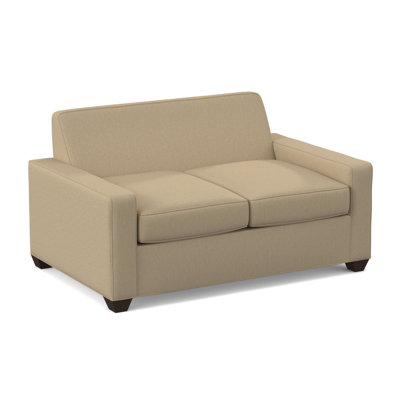 Avery 72" Square Arm Sofa Bed with Reversible Cushions