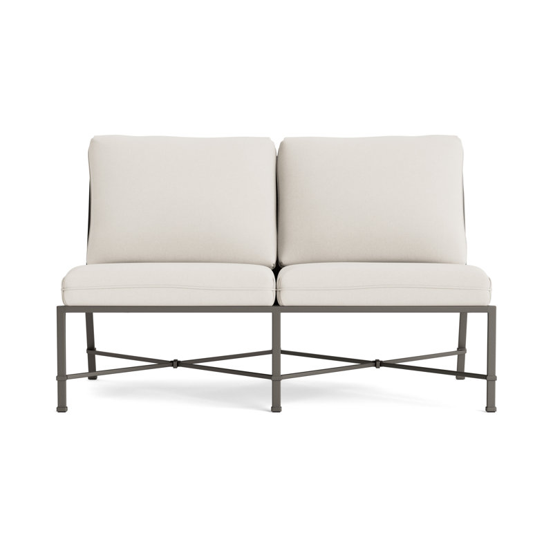 Venetian Outdoor 2 - Seat Loveseat, Fusion Natural, Mica
