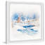 «Winter Stream», reproduction encadrée-1244684447