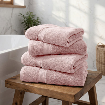 Donlad Certified Certified Egyptian Cotton 800 GSM Heavyweight Plush Solid Luxury Bath Towel
