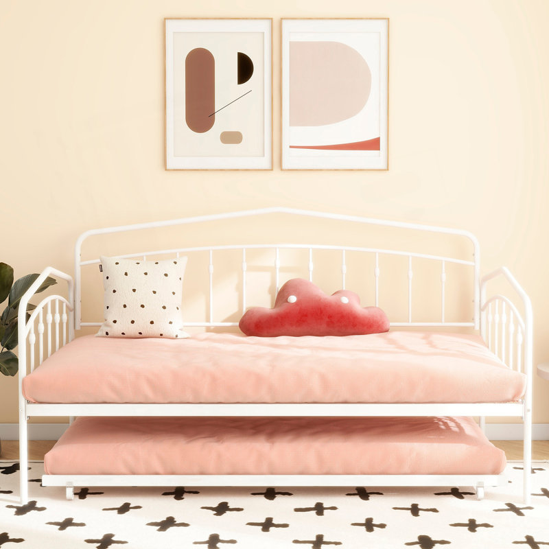Lit de jour simple avec couchette simple, lit de jour moderne