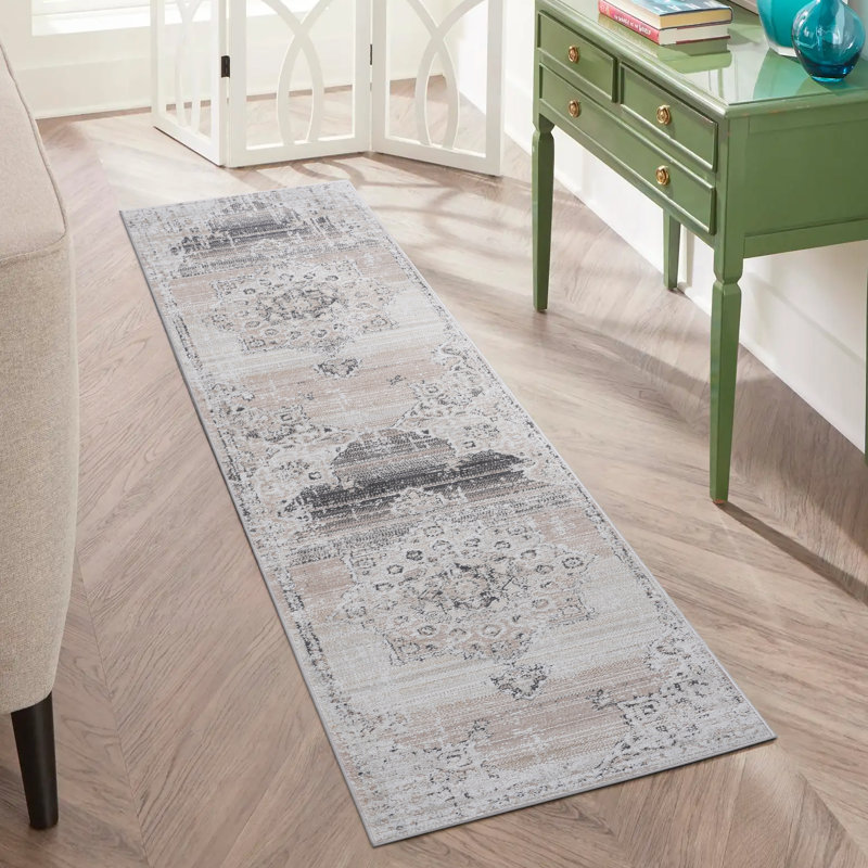 Oriental Indoor / Outdoor Rug, Runner 2'2" x 8'