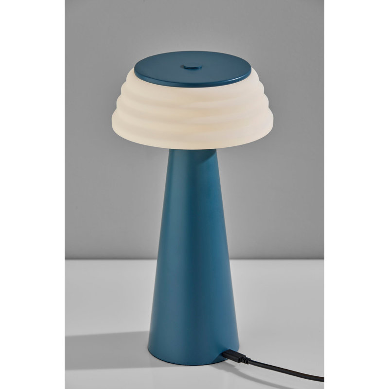 Lampe de table sans fil Jacky, Bleu