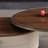 Innovative black walnut top end table