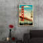 «Golden Gate Bridge Day Break» par Old Red Truck, art mural en verre acrylique-1018039888