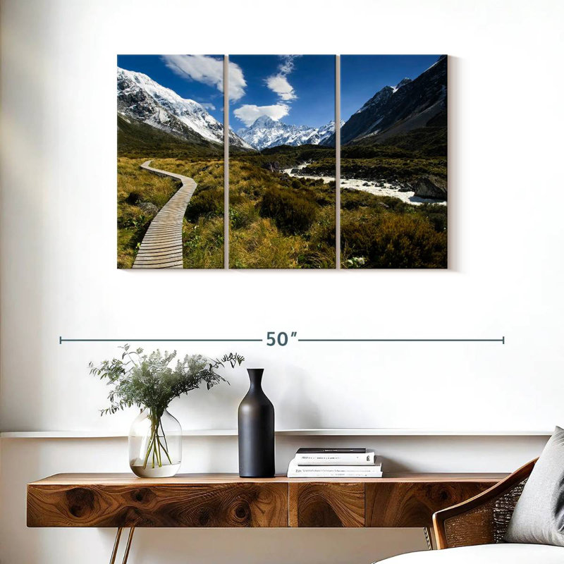 Sentier Hooker Valley, H 24 po x l 38 po