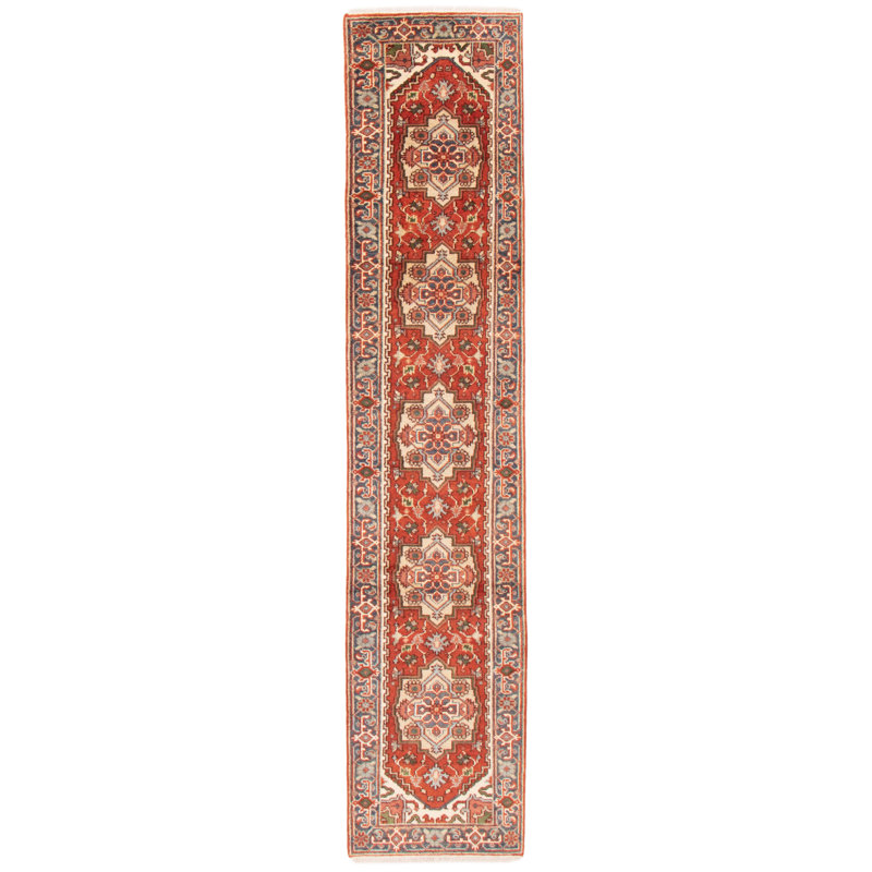 Tapis cuivre foncé Serapi Heritage 2 pi 6 po x 11 pi 11 po